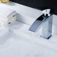 Revere Series Single Hole Single-Handle Low-Arc Bathroom Faucet in Polished Chrome with Soap Dish and Toothbrush Holder