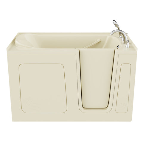 ANZZI 32 in. x 60 in. Right Drain Quick Fill Walk-In Soaking Tub in Biscuit