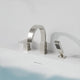 Nite Series Single-Handle Deck-Mount Roman Tub Faucet with Handheld Sprayer in Brushed Nickel