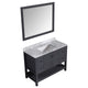 VT-MRCT1048-GY - ANZZI Montaigne 48 in. W x 22 in. D Bathroom Bath Vanity Set in Gray with Carrara Marble Top with White Sink