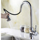 Elysian Farmhouse 32 in. Kitchen Sink with Sails Faucet
