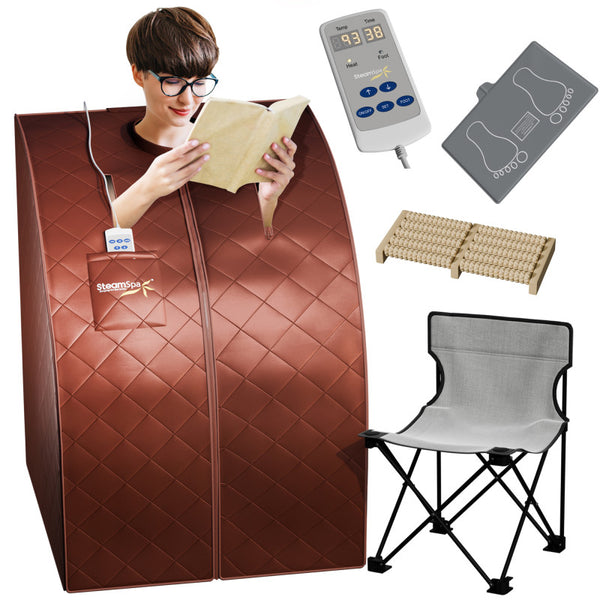 SP-SS0002-1P - SaunaSpa 1-Person Indoor PP Plastic 1050 Watt