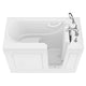 AZB2653RWS - ANZZI Value Series 26 in. x 53 in. Right Drain Quick Fill Walk-In Soaking Tub in White