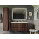 VT-MRSCCT39-DB - 39 in. W x 20 in. H x 18 in. D Bath Vanity Set in Dark Brown with Vanity Top in White with White Basin and Mirror