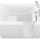 Value Series 30 in. x 53 in. Right Drain Quick Fill Walk-in Whirlpool Tub in White