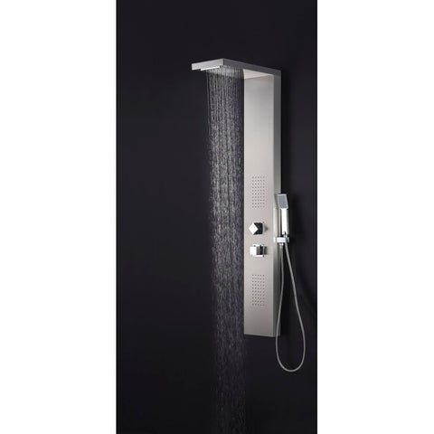 Expanse 57 in. Full Body Shower Panel with Heavy Rain Shower and Spray Wand