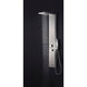 ANZZI Govenor 64 in. Full Body Shower Panel with Heavy Rain Shower and Spray Wand in Brushed Steel