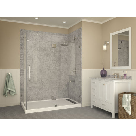 SB-AZ012WR-R - ANZZI Orchard Series 60 in. x 36 in. Shower Base in White