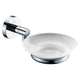 Valor Single Hole Single-Handle Bathroom Faucet with Soap Dish and Toothbrush Holder