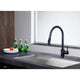 KF-AZ213ORB - ANZZI Somba Single-Handle Pull-Out Sprayer Kitchen Faucet in Oil Rubbed Bronze