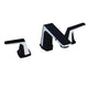 L-AZ905MB-CH - ANZZI 2-Handle 3-Hole 8 in. Widespread Bathroom Faucet With Pop-up Drain in Matte Black & Chrome