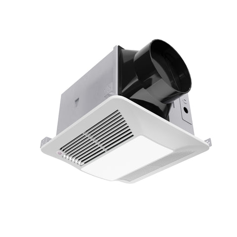 ANZZI 150 CFM 0.5 Sones Bathroom Exhaust Fan w/ LED Light Ceiling Mount