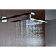 ANZZI Spirito Series Single Handle Wall Mounted Showerhead and Bath Faucet Set in Polished Chrome