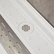 ANZZI Shower Base 60 in. L x 36 in. W Shower Pan Base with Left  Drain in Glossy White Marine Acrylic