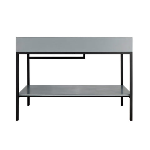 ANZZI Siena 48 in. Console Sink with Matte Grey Counter Top