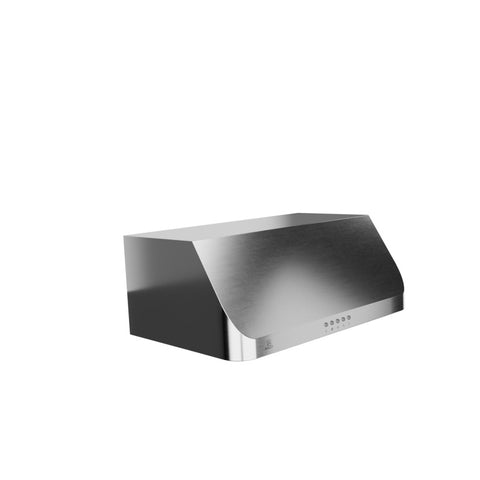 RH-AZ2576PSS - ANZZI Under Cabinet Range Hood 30 inch | Ducted / Ductless Convertible Kitchen over Stove Vent | Washable Baffle filter, LED Lights & Stainless Steel Finish | RH-AZ2576PSS