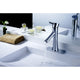 L-AZ035 - ANZZI Saga Series Single Hole Single-Handle Low-Arc Bathroom Faucet in Polished Chrome
