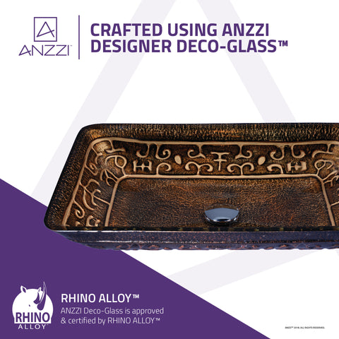 Tuasavi Series Vessel Sink in Macedonian Bronze