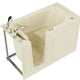 ANZZI Coupe Series 30 in. x 60 in. Left Drain Quick Fill Walk-In Air Tub in Biscuit