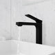 L-AZ901MB - ANZZI Single Handle Single Hole Bathroom Vessel Sink Faucet With Pop-up Drain in Matte Black