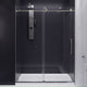 ANZZI Leon Series 60 in. by 76 in. Frameless Sliding Shower Door with Handle