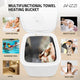 23L Luxury Bucket Towel Warmer â€“ Large Capacity, LED Display, Adjustable Timer, Flip-Top Lid, Child Safe, Auto Shut-Off