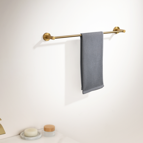 ANZZI 4-Piece Brushed Gold Bathroom Accessories Set