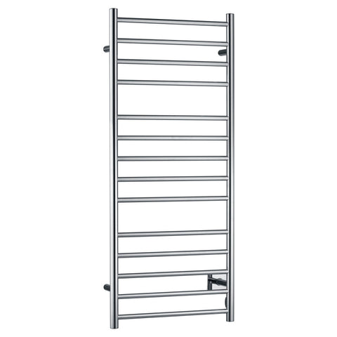 TW-WM105CH - ANZZI Elgon 14-Bar Stainless Steel Wall Mounted Towel Warmer Rack with Polished Chrome Finish