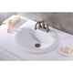 LS-AZ097-R - ANZZI 20.5 in. Ceramic Drop In Sink Basin in White