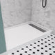 Alexander 60 in. L x 30 in. W Alcove Shower Pan Base with Right Drain in Glossy White Marine Acrylic