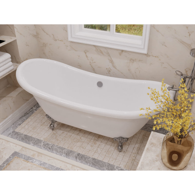 Crawl foot clearance tub