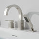 Nite Series Single-Handle Deck-Mount Roman Tub Faucet with Handheld Sprayer in Brushed Nickel