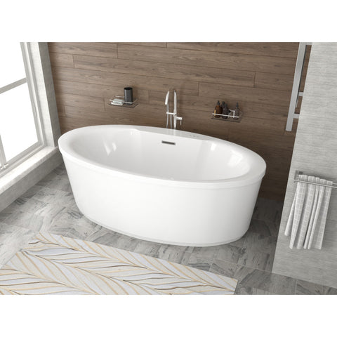 Jarvis Series 67" Air Jetted Freestanding Acrylic Bathtub