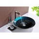 LS-AZ8187 - ANZZI Tara Series Deco-Glass Vessel Sink in Marine Crest