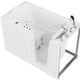 32 in. x 60 in. Right Drain Quick Fill Walk-In Whirlpool Tub with Powered Fast Drain in White