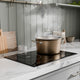 Aurora Collection 20 in. Induction Cooktop in Black with Child Safety Lock, Auto Switch Off, and Dual-Zone Control
