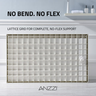 Kahn Series 60 in. x 32 in. Alcove Shower Base and Frameless Sliding Shower Door Combo with Tsunami Guard