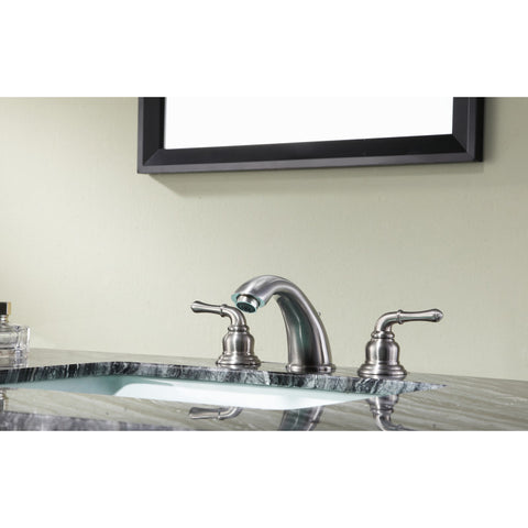 L-AZ136BN - ANZZI Prince 8 in. Widespread 2-Handle Bathroom Faucet in Brushed Nickel