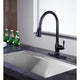 KF-AZ214ORB - ANZZI Rodeo Single-Handle Pull-Out Sprayer Kitchen Faucet in Oil Rubbed Bronze