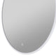 ANZZI 28 in. Diameter Round LED Front Lighting Bathroom Mirror with Defogger