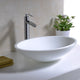 Warika Series Deco-Glass Vessel Sink in White