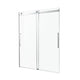 ANZZI Stellar Series 60 in. x 76 in. Frameless Sliding Shower Door with Handle