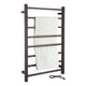 ANZZI Bell 8-Bar Stainless Steel Wall Mounted Electric Towel Warmer Rack