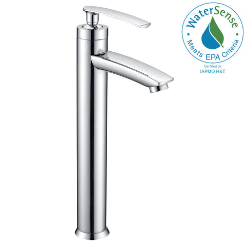 L-AZ073 - ANZZI Fifth Single Hole Single-Handle Bathroom Faucet in Polished Chrome