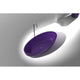 FT-AZ522-PU - ANZZI Opal 5.6 ft. Solid Surface Center Drain Freestanding Bathtub in Evening Violet