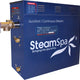 SteamSpa 12kW Quick Start Steam Bath Generator with Dual Tank Continuous Steam Output Design and Quiet Quick Start Technology