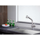 KF-AZ203BN - ANZZI Del Moro Single-Handle Pull-Out Sprayer Kitchen Faucet in Brushed Nickel