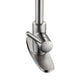 Eclipse Single Handle Pull-Down Sprayer Kitchen Faucet in Brushed Nickel