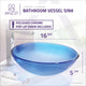 ANZZI Tara Series Deco-Glass Vessel Sink