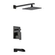 Mezzo Series 1-Handle 1-Spray Tub and Shower Faucet in Oil Rubbed Bronze